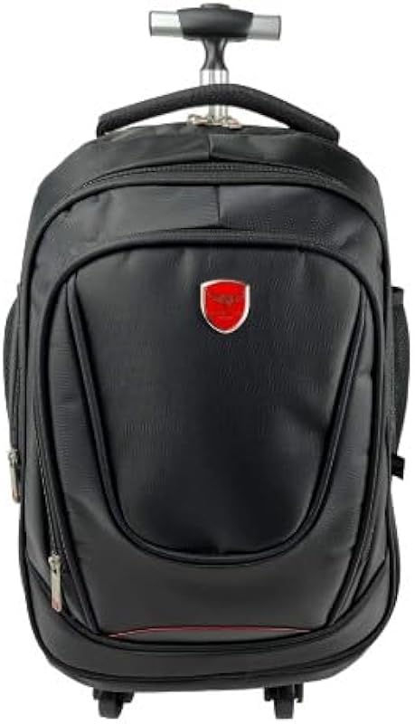 Mochila Notebook Feminino Masculino Filadelfia Com Rodas Santino Preta