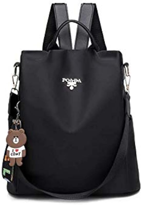 Mochila Feminina Antifurto com Brilho Bolsa Feminina Antifurto com Brilho Casual Fashion Moda para o Dia a Dia e Festas Elegante