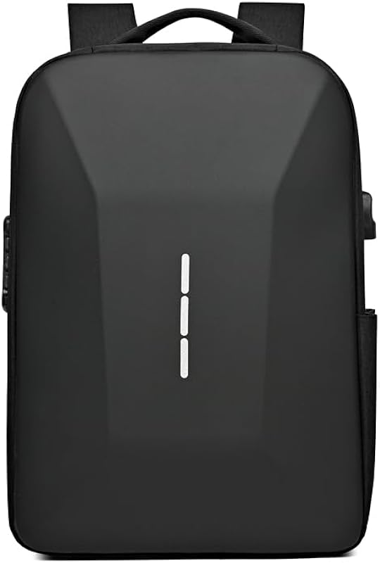 TOKSHOP Mochila Masculina Executiva Slim Antifurto com Trava e Código Para Tablets de Até 13Polegadas e Notebooks de Até 15.6 Polegadas Mochila Rígida