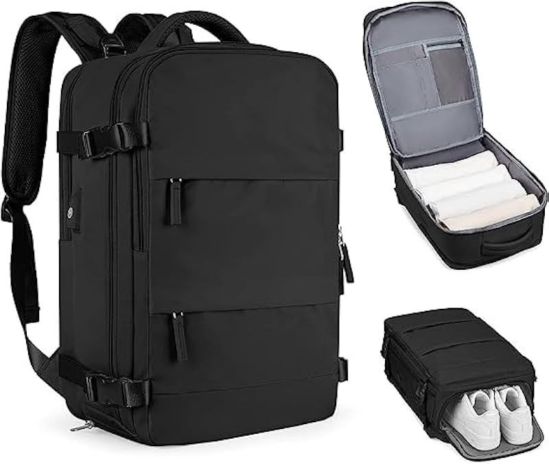 Mochila Executiva Masculina Reforçada Impermeável Antifurto Mochila Grande Expansível Feminina Para Viagem Bagagem de Mão Notebook 15,6 com Porta USB Mochila Executiva Masculina Reforçada Impermeável Antifurto Mochila Grande Expansível Feminina Para Viagem Bagagem de Mão Notebook 15,6 com Porta USB