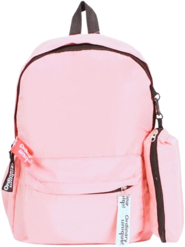Bolsa/Mochila feminina escolar linda com muito espaço acompanha estojo, mochila universitária
