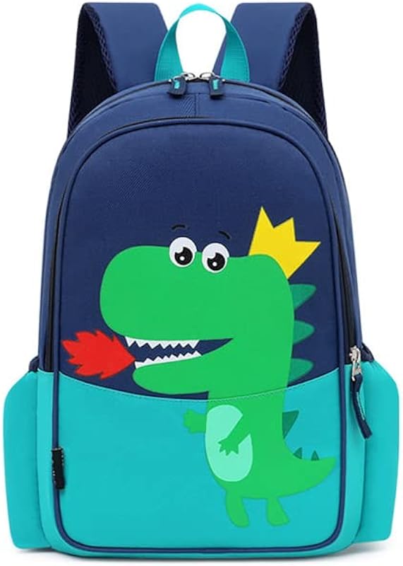 Mochila Infantil de Dinossauro Bolsa Infantil de Dinossauro Masculina Mochila de Menino para Escola e Creche