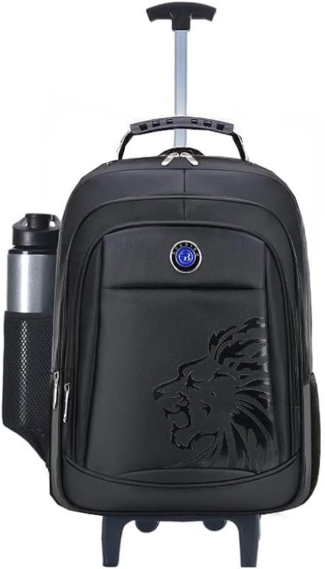 Mochila de Rodinhas Masculina Feminina Reforçada Escola Trabalho