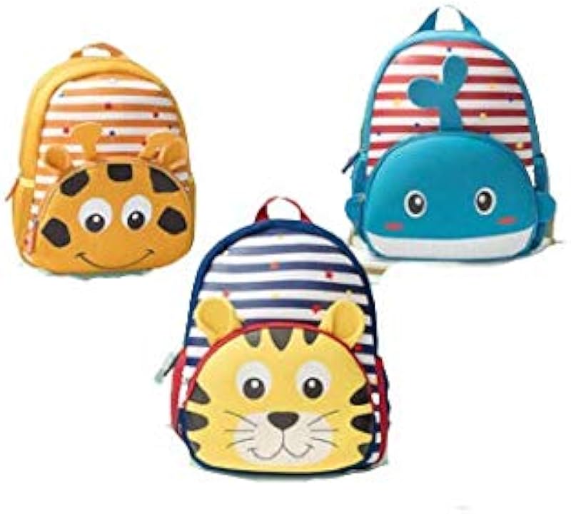 Mochila Bolsa Infantil Crianças Animais Bebês Respirável (BALEIA)