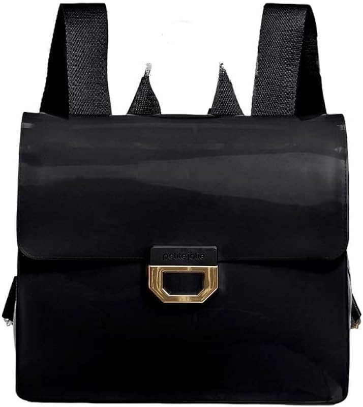 Bolsa Mochila Petite Jolie Anna PJ10655 Preta
