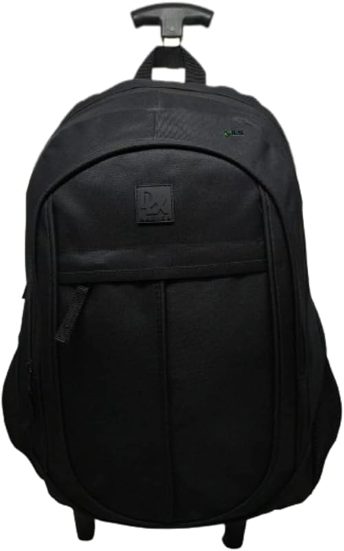 Mochila Executivo Com Rodinhas Adulto Preta Trabalho Escola Top