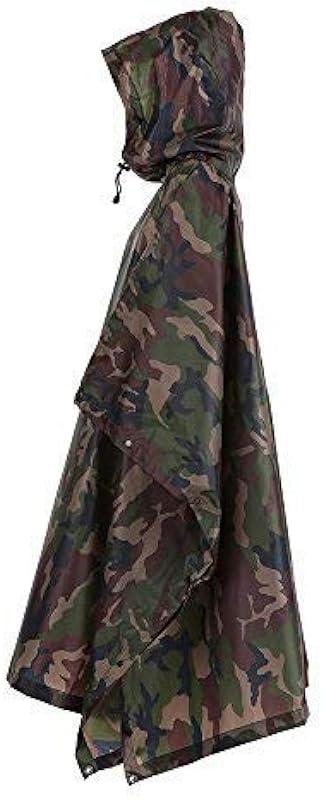 Tomhoo Capa de Chuva Poncho Mochila Cobertor de Piquenique para Acampamento Multiuso para Caminhadas ao Ar Livre Acampamento Piquenique