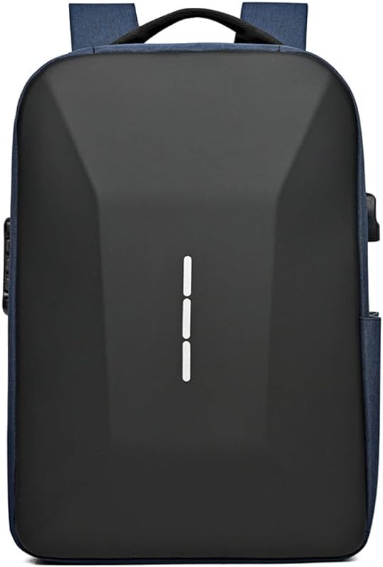 Domary Mochila grande para laptop de viagem para homens e mulheres, mochila universitária antirroubo de 15,6” com carregamento USB, à prova d’água, mochilas casuais para trabalho e negócios