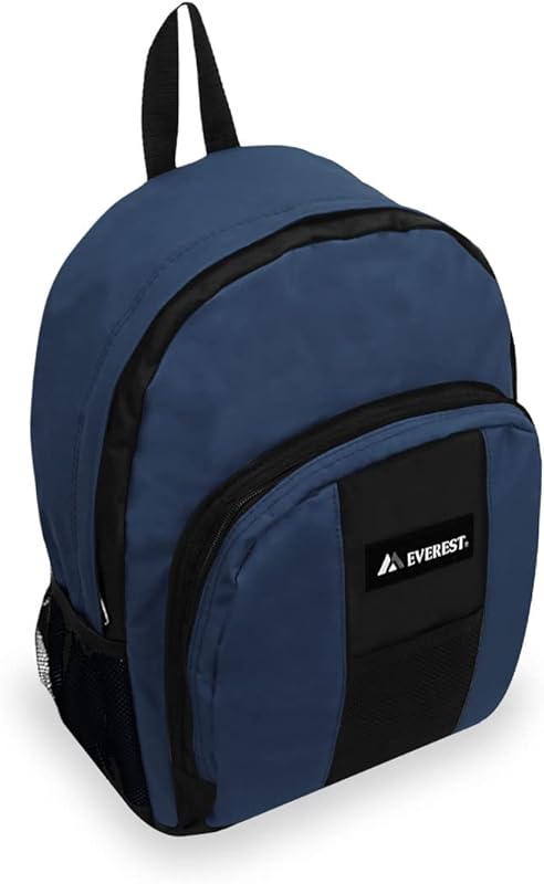 Mochila de bagagem com bolsos frontais e laterais