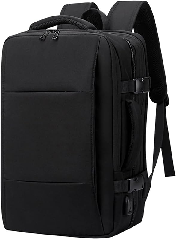 Pacote de viagem, KKcare Mochila de mão expansível com porta de carregamento USB Mochila Travel Weekender para laptop de 15,6 polegadas para homens e mulheres
