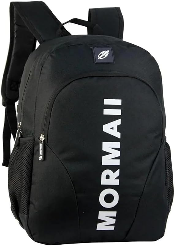 Mochila Mormaii de Costas em Poliéster Unissex – Preto e Branco