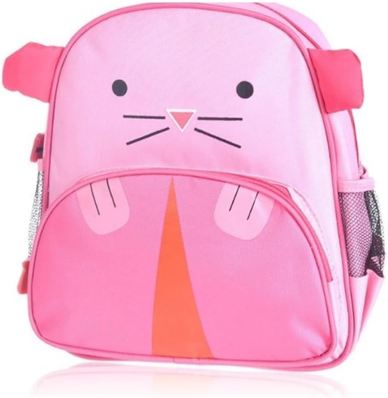 Mochila Infantil Escolar para Creche Zoo Animais PET Passeio Bichinhos Bebê RATINHA