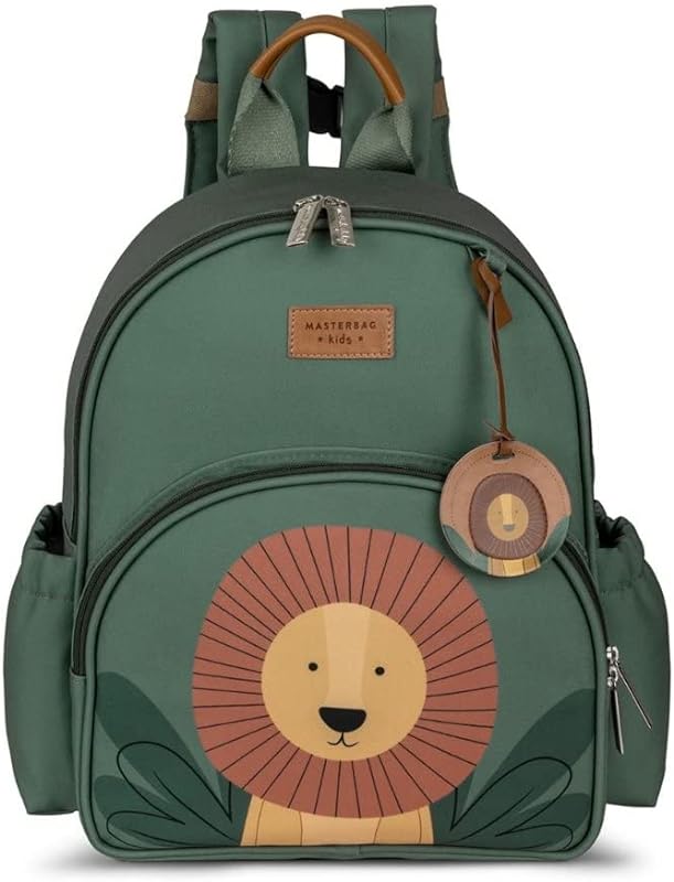 Mochila Kids Leão – Verde – MASTERBAG BABY