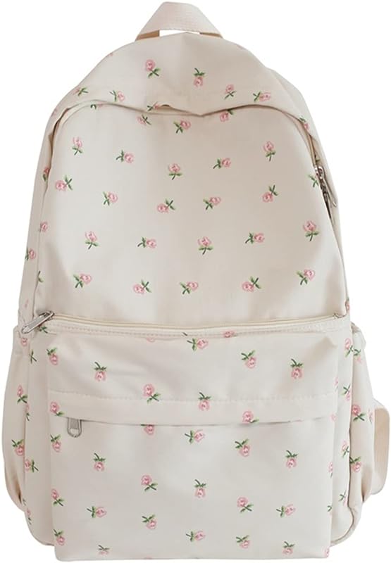Mochila masculina com estampa floral 3D mochila de viagem de grande capacidade para bagagem ao ar livre, laptops