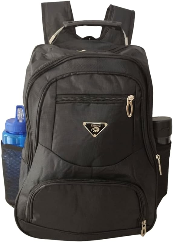Mochila Masculina Feminina Notebook Escolar Reforçada com Alça Cabo de Aço Preta para Trabalho Viagem (sem carrinho)