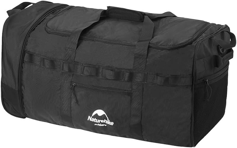 Mochila dobrável bolsa de armazenamento de acampamento portátil para viagens ao ar livre bagagem de grande capacidade