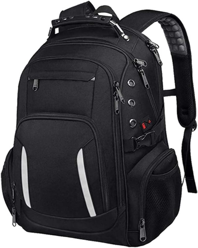 Mochila Executiva Impermeável Mochilas Escolar Masculina Casual Mochila multifuncionais refor ada em poliester para viagem trabalho de negócios faculdade cabe Notebook até 15,6 polegadas