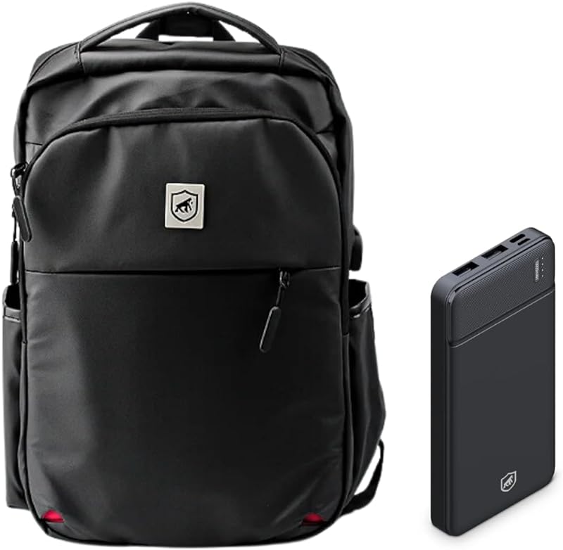 Mochila Guardian + Carregador Portátil Armor 10.000mAh – Gshield
