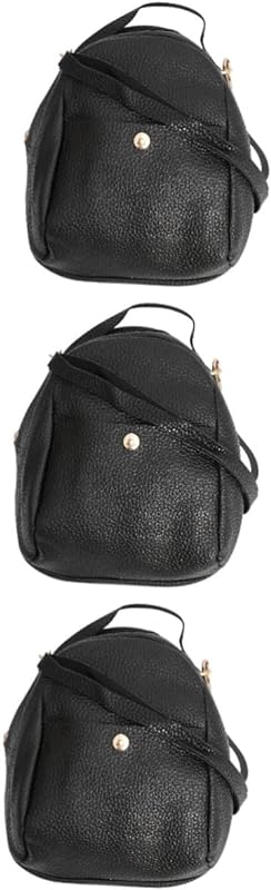2 Peças Mochila Feminina Pequena Mochila Bolsa Para Mulheres Bolsas Para Mulheres Bolsa De Ombro Bolsa De Viagem Para Mulheres Mochila De Viagem Pu Mini Mochila Pequena Mochila De