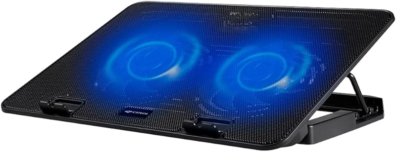 C3Tech NBC-50 Base para Notebook, Preto, USB