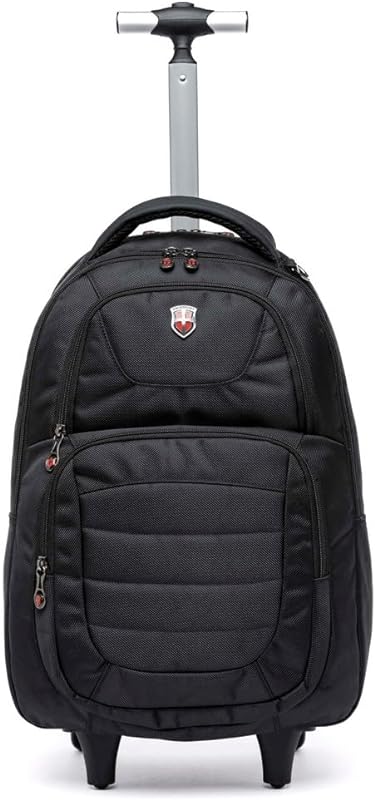 Mochila Rodinhas Executiva Swissport Notebook Antifurto