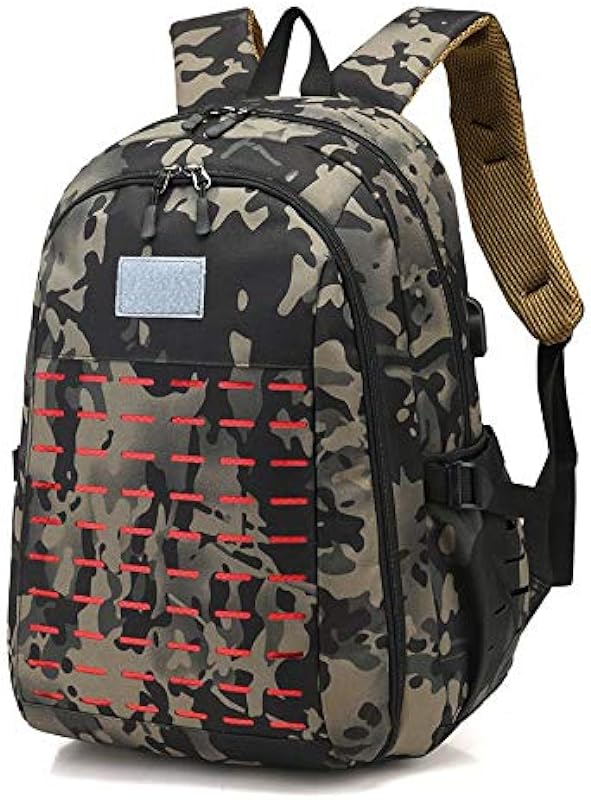 Mochila Masculina Camuflada Estudo Para Notebook