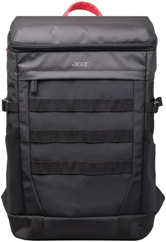 Mochila Acer Nitro ABG232 – Para Notebook – Resistente a Água – Cinza e Vermelha