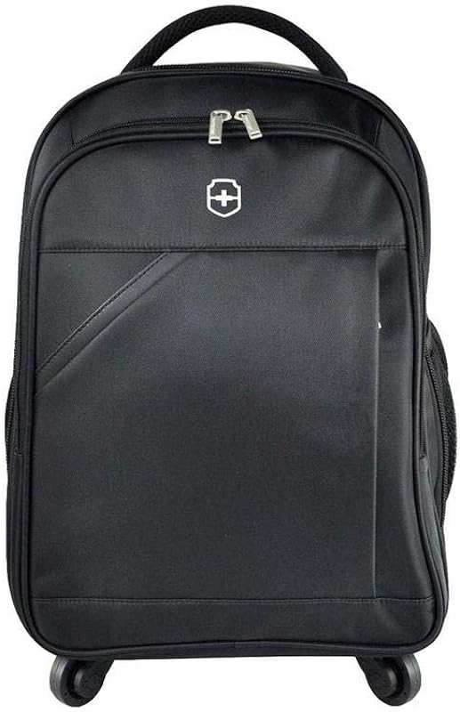 Mochila Executiva Rodinhas Trolley Notebook Ys28068 Yins Preta