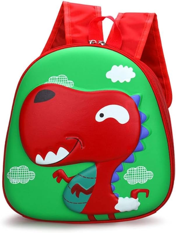 Mochila Infantil Pequena Colorida Bolsa Passeio Creche Desenho Bichinhos 3D Crianças Menino Menina
