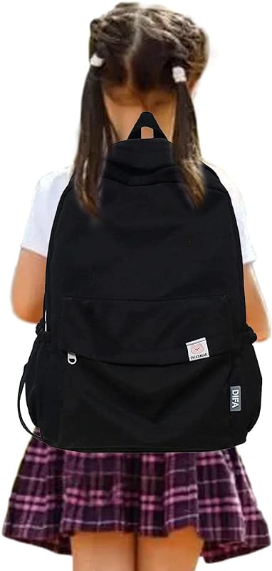 Mochila Moderna Simples,Sacos de escola na moda de cor sólida | Mochila de viagem leve para adolescentes e estudantes