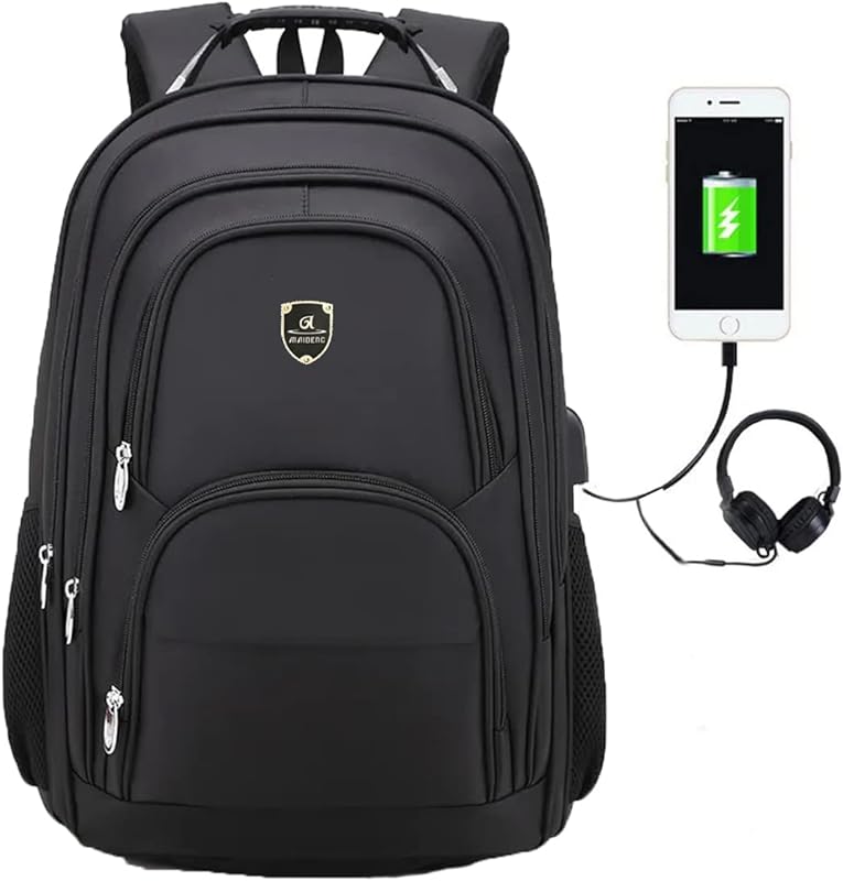 Mochila Bolsa C/Cabo Usb E Entrada P2 Impermeável