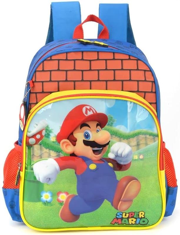Mochila Escolar Super Mario – Luxcel 2023