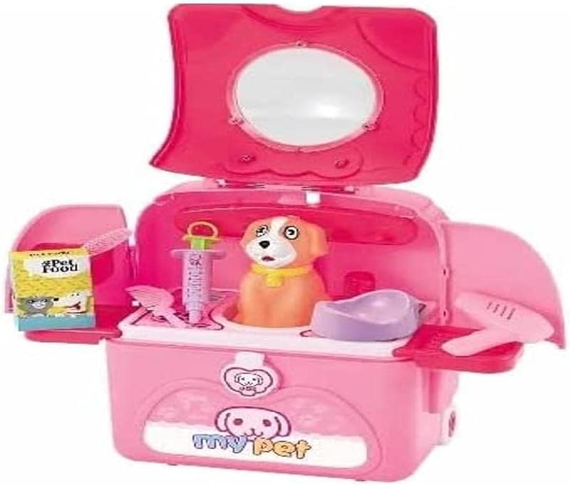 Workshop Jr. Mochila Pet Shop Cachorro com Acessórios Multikids – BR1671