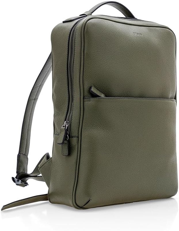 Mochila para Macbook 15” Iplace, Pampas, Couro Verde