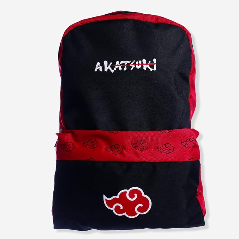 Mochila de costas akatsuki naruto – zona criativa