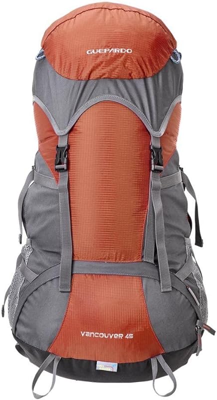 Mochila Cargueira Vancouver 45 Litros MA4501 Marrom/Cinza Guepardo