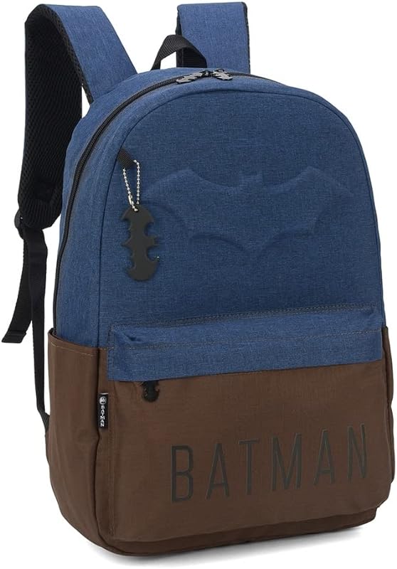 Mochila Masculina Batman Notebook Gg 48902 cinza