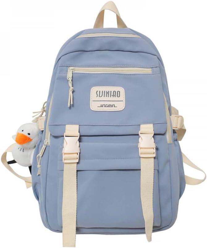 NUTOT mochila notebook,mochila masculino à prova d’água,mochila escolar juvenil reforçar,mochilas femininas (azul)