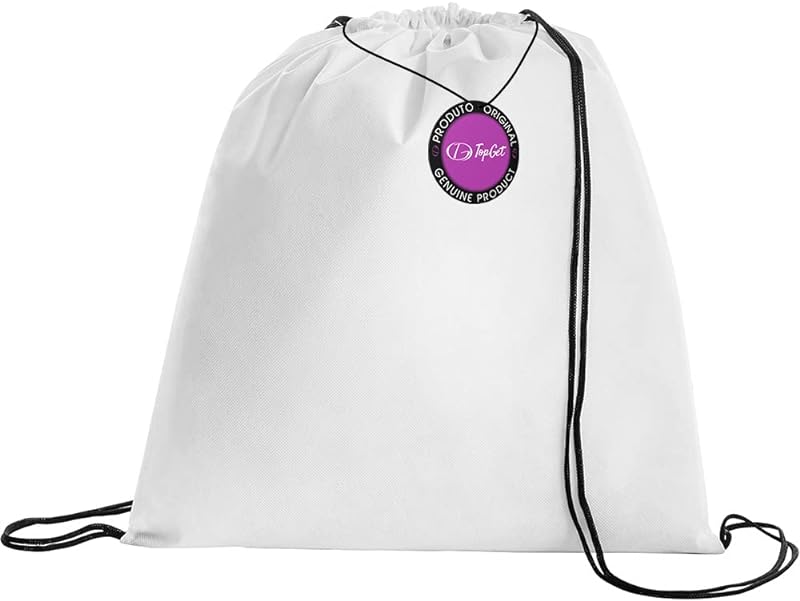 Mochila tipo Saco Gym Sack em TNT Premium 37x41cm Cute TopGet