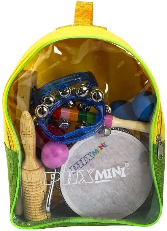 KIT BANDINHA COM 10 INSTRUMENTOS INFANTIS E MOCHILA TZ10-1 – PHX, Multicor, Infantil KIT BANDINHA COM 10 INSTRUMENTOS INFANTIS E MOCHILA TZ10-1 – PHX, Multicor, Infantil