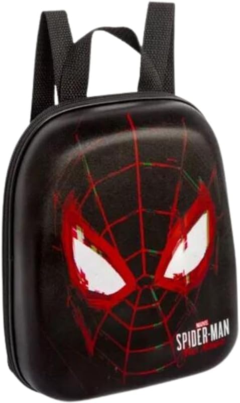 Mochila Escolar Pequena Homem Aranha Miles Morales Maxtoy