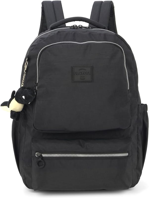 Mochila Escolar Up4You Crinkle Preta MJ48985UP-PT