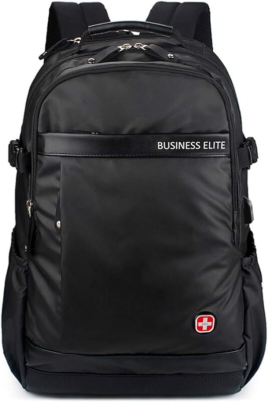Mochila Executiva Notebook Moda Masculina Moderna Crossgear Preta