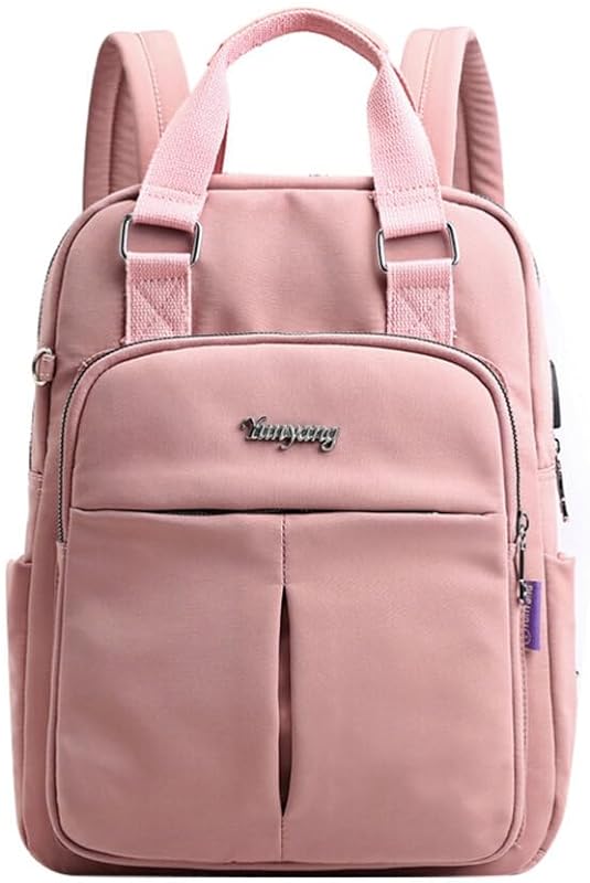 ABOOFAN Mochila De Viagem Mochila De Carregamento USB Mochila Ao Ar Livre Bolsa Mochila Com Carregador Mochila De Faculdade USB Mochila Feminina Bolsa Para Laptop Casual Computador