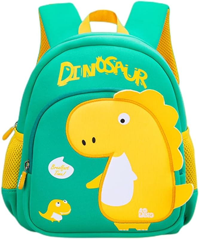 Mochila de lazer infantil mochila de desenho animado de dinossauro para jardim de infância Mochila de lazer infantil mochila de desenho animado de dinossauro para jardim de infância