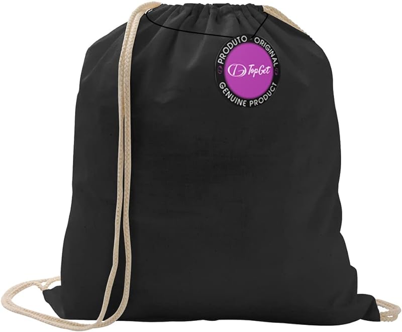 Mochila tipo Saco Gym Sack em Algodão e Poliéster Hand TopGet