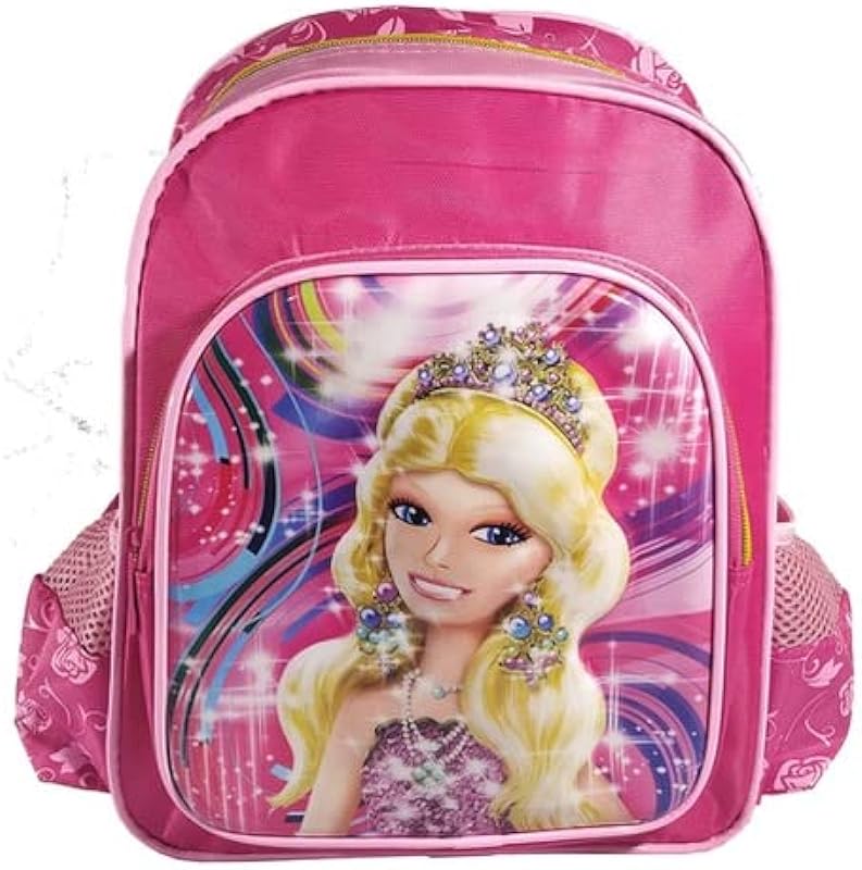 Mochila Menina Infantil Princesa Escolar Passeio – Rosa
