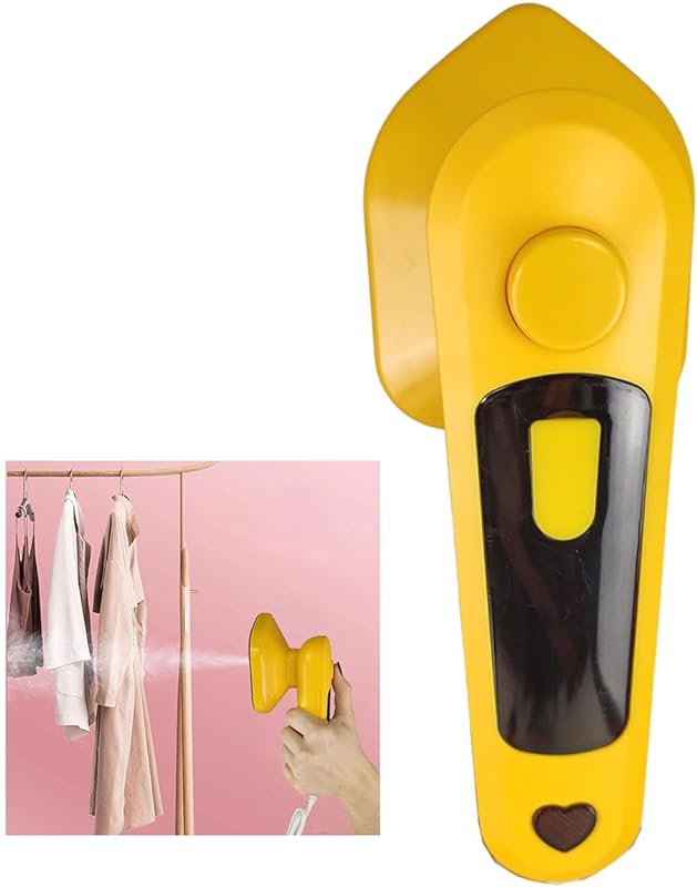 Mini Ferro de Passar a Vapor Roupa Blusa Camisa Borrifador Bolsa Mochila Mala Compacto Potente Trabalho Portatil Viagem