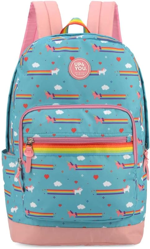 Mochila, Luxcel, Up4you, Girl Power, Azul