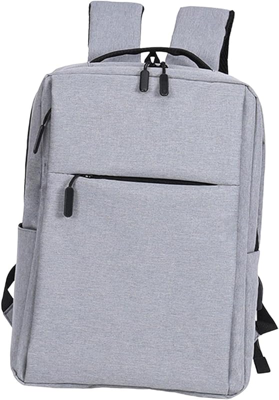 Mochila para laptop de viagem mochila de negócios mochila de caminhada 15,6 polegadas bolsa para notebook 30 cm x 12 cm x 40 cm alça de ombro, CINZA